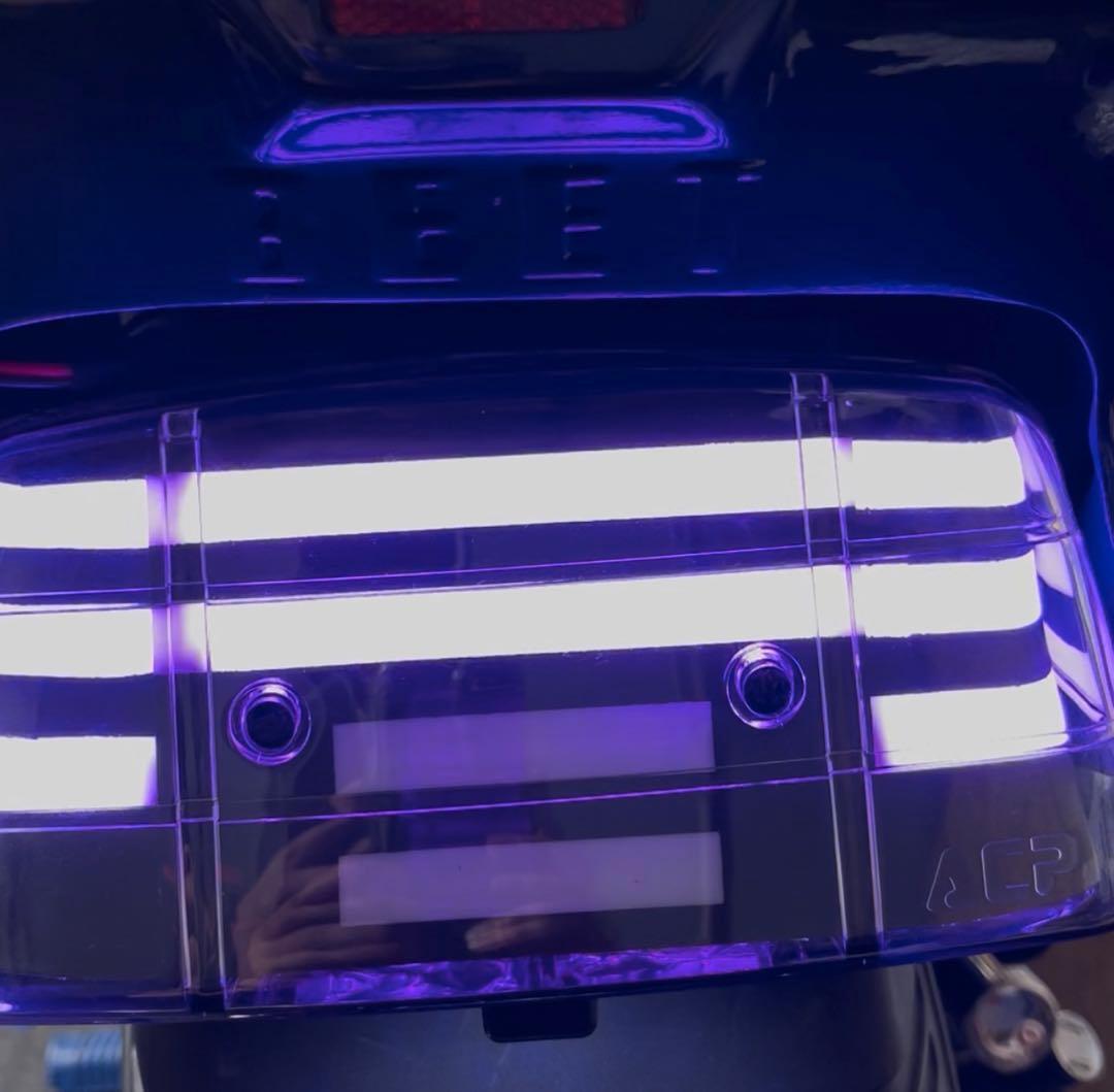 CBX400F RGB テールランプ　流星　ワチャ　流れる　LED