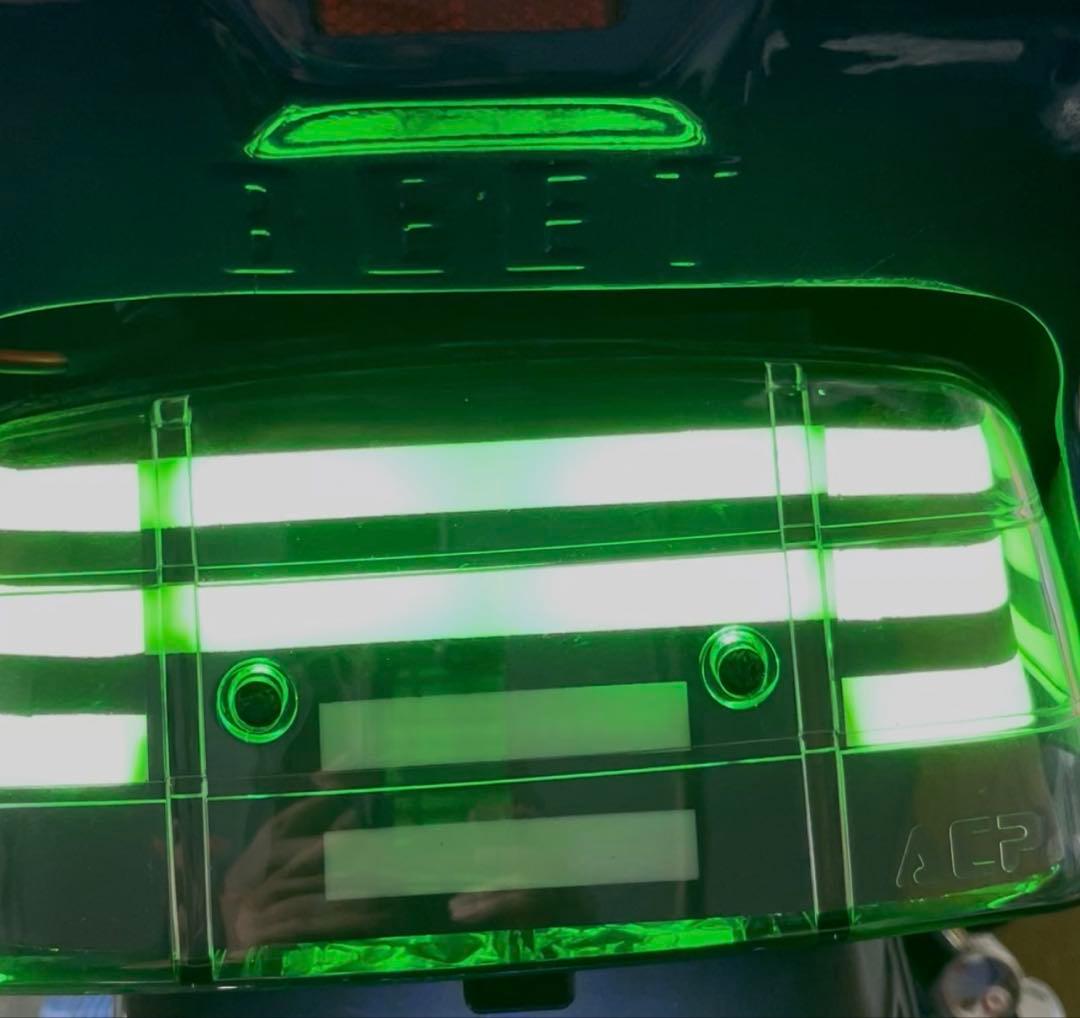 CBX400F RGB テールランプ　流星　ワチャ　流れる　LED