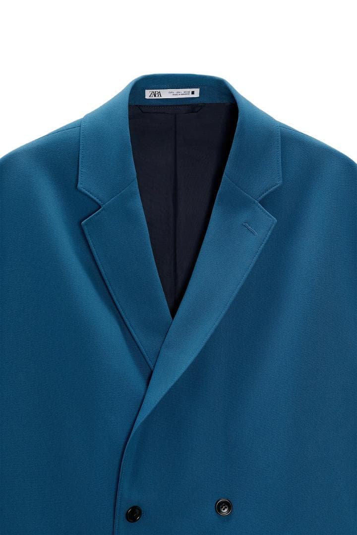 3月だけ！ ZARA MAN リラックスフィット ダブルブレストジャケット 新品