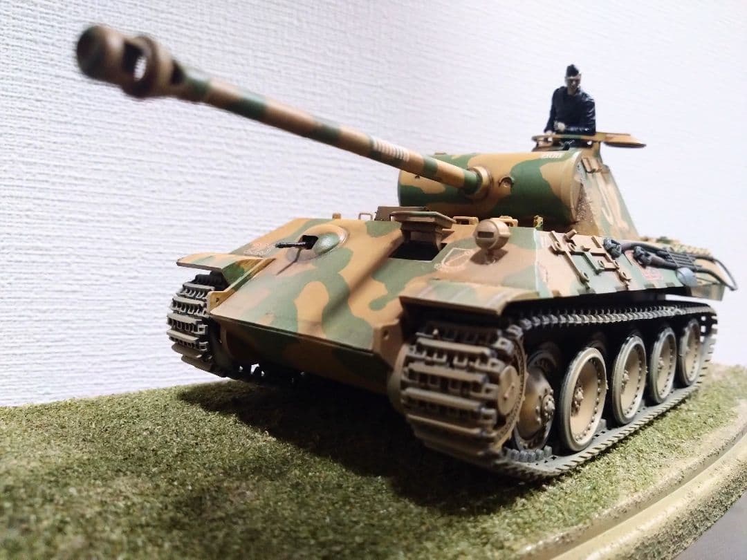 1/35 パンター　戦車　ドイツ軍　プラモデル　ジオラマ