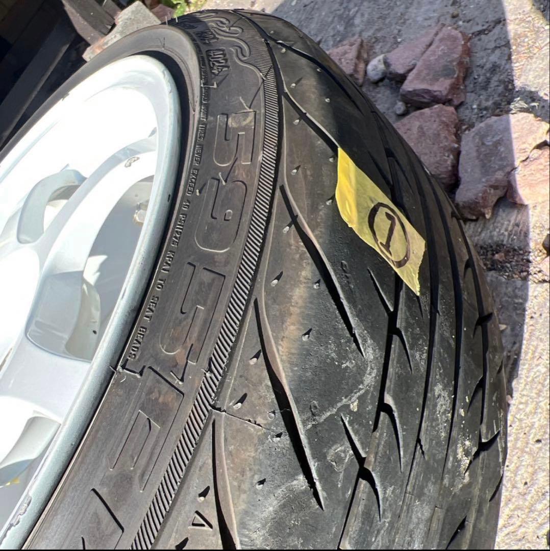 SSR 15インチ タイヤ付 ホイールセット
