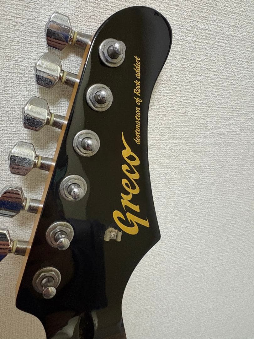 Greco ブラック エレキギター⭐︎ジャンク扱い⭐︎