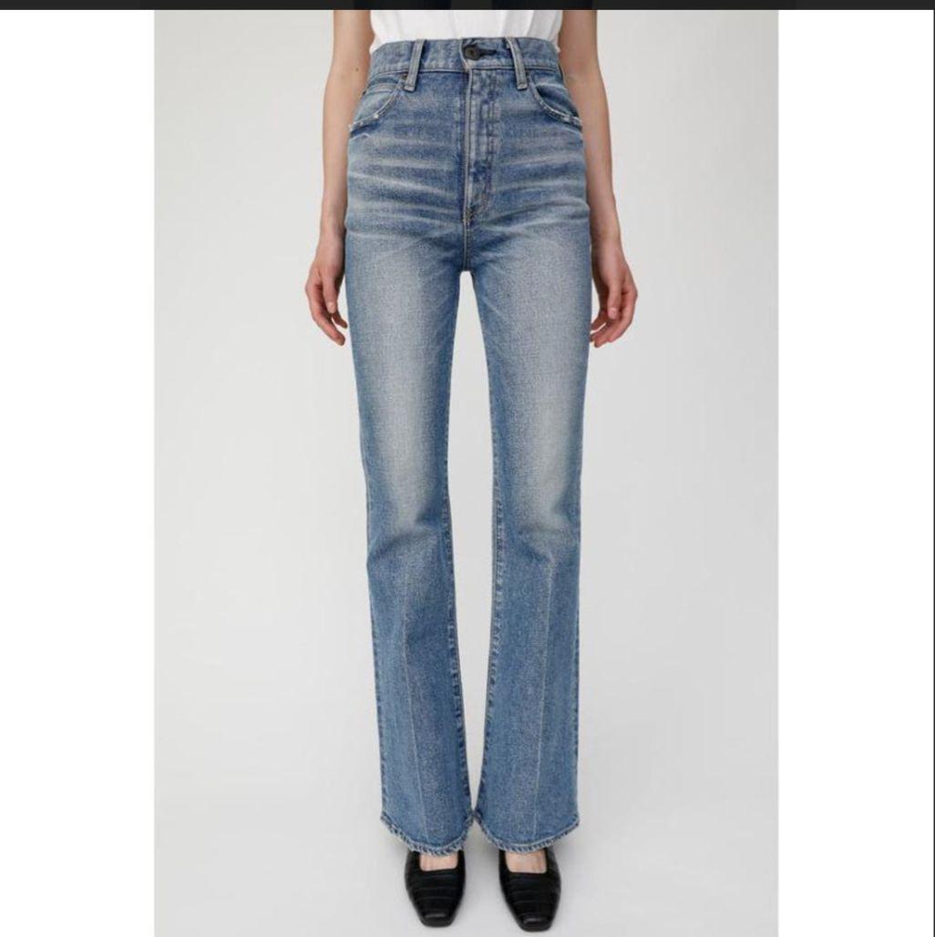 MOUSSY MVS FLARE 26　デニム