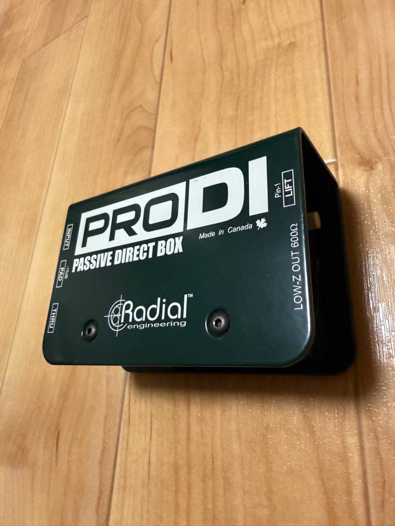 【美品/完動品】RADIAL PRO DI パッシブ・ダイレクトボックス