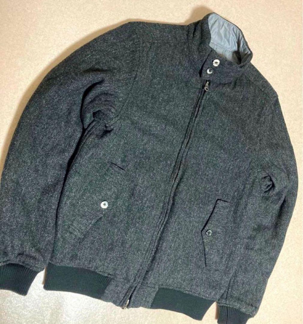 【美品】Ben Shermanリバーシブルキルティング　ブルゾンジャケット