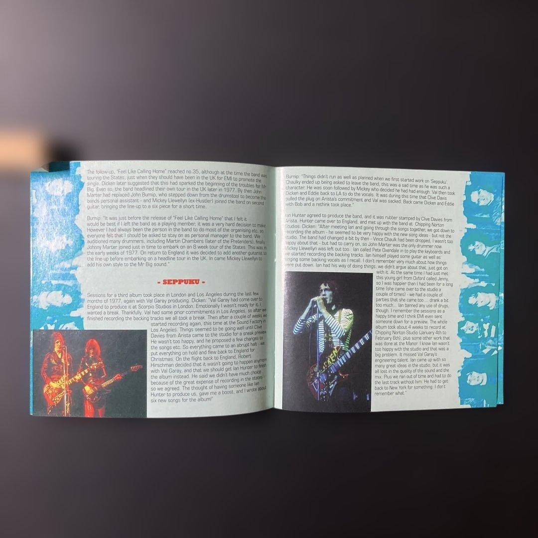 洋楽 MR BIG SEPPUKU CD