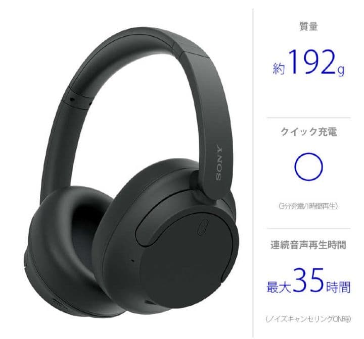SONY　ヘッドホン