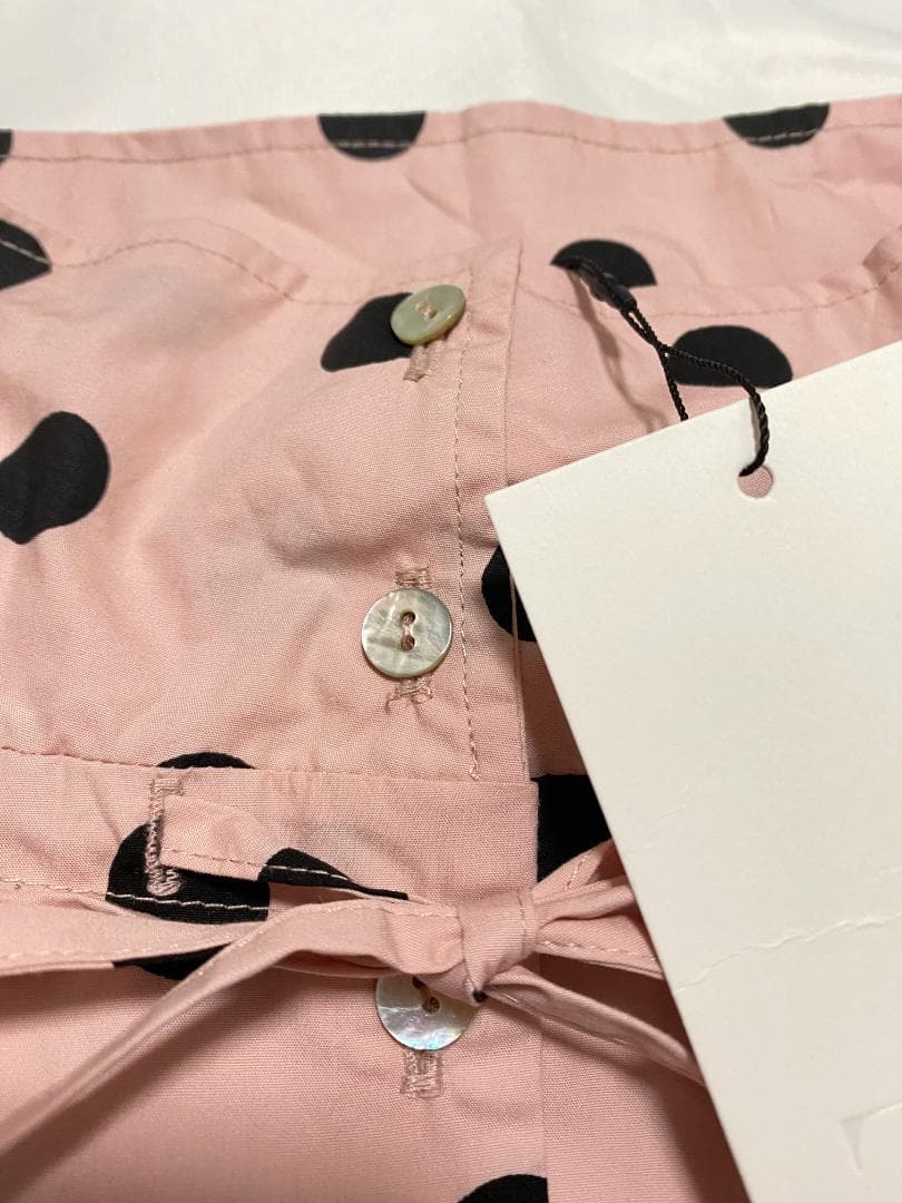 ZARA ドットプリントジャケット ライトピンク S 水玉