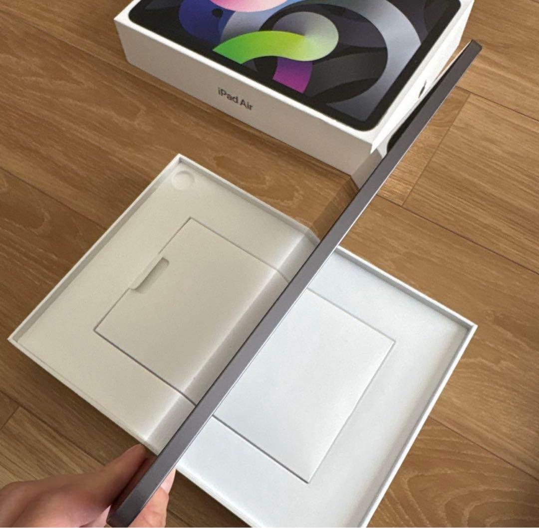藤本【水没ジャンク美品】Apple iPad Air第4世代スペースグレー