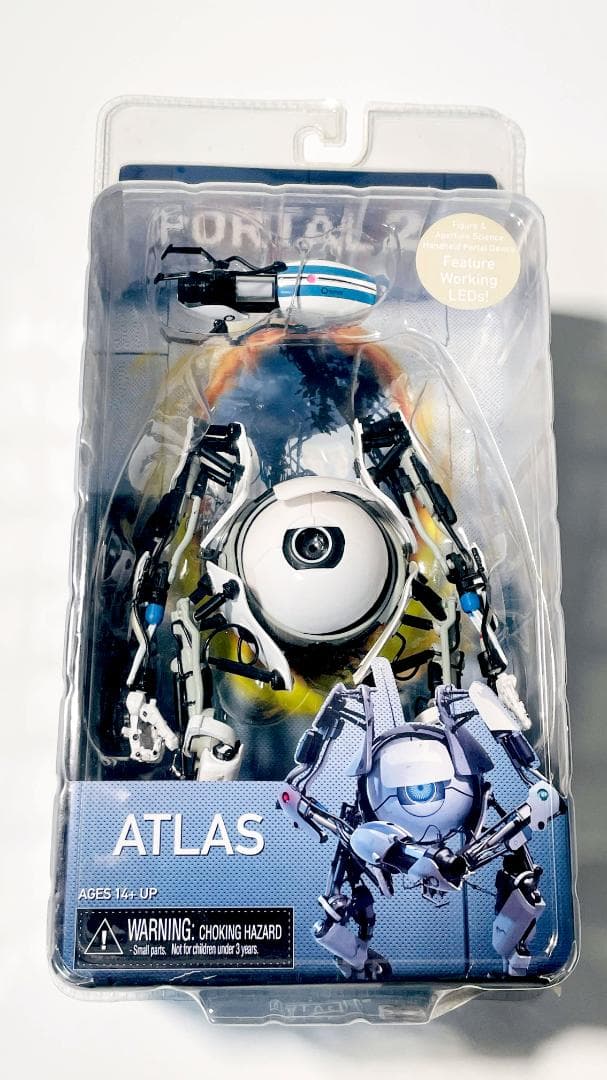 【2体】Portal 2 ATLAS & P-BODY ポータル2 フィギュア
