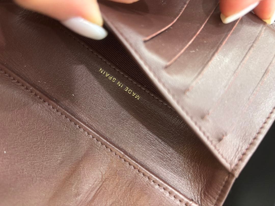CHANEL マトラッセ　キャビアスキン　財布