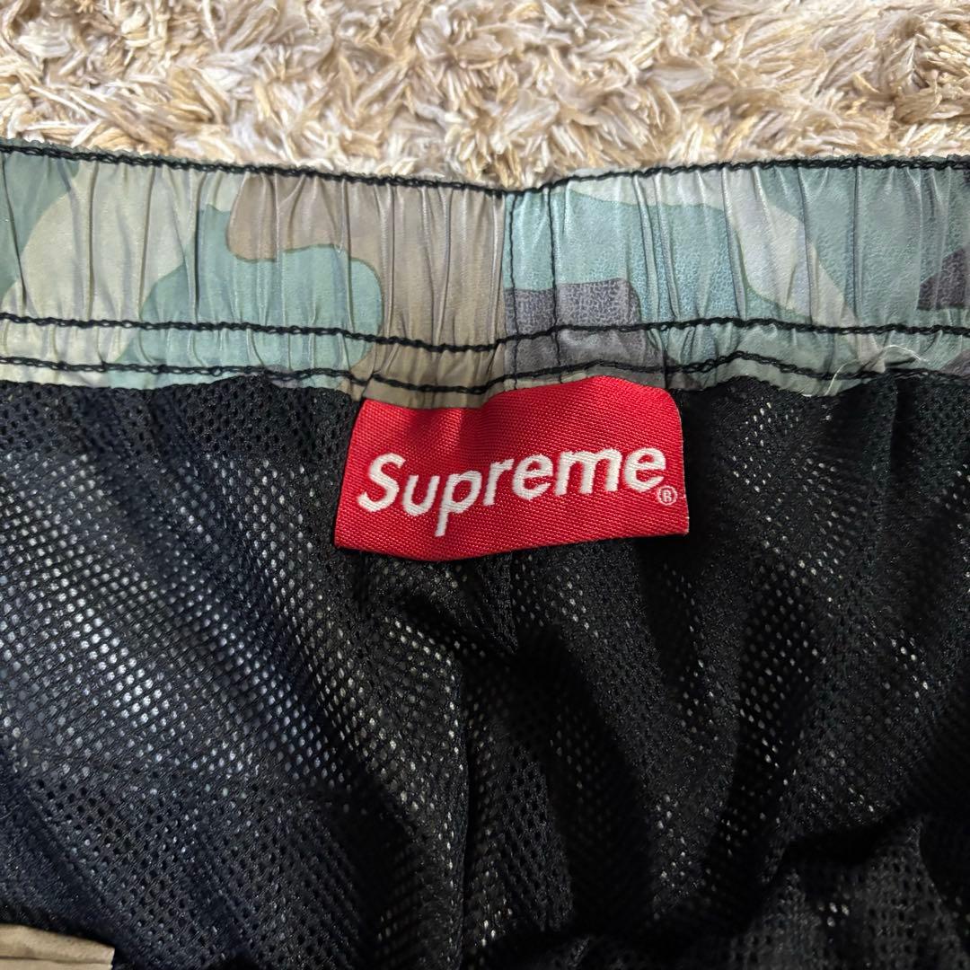 supreme 18aw リフレクティブカモ　ナイロンパンツ　S