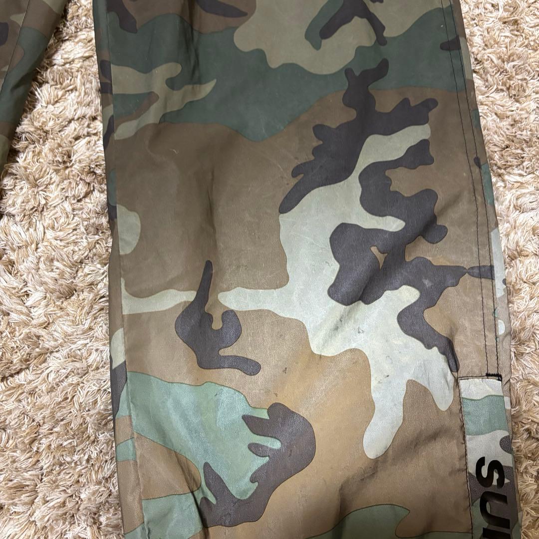 supreme 18aw リフレクティブカモ　ナイロンパンツ　S