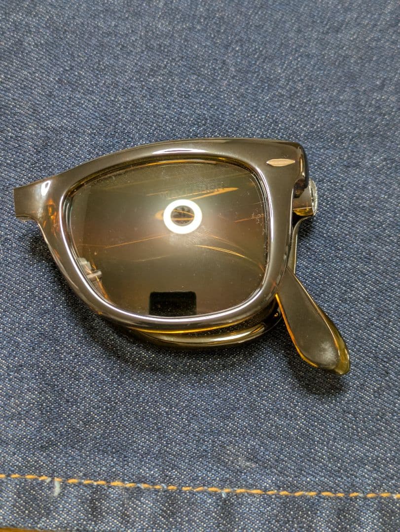 【美品】 Ray-Ban サングラス 折りたたみ　RB4105