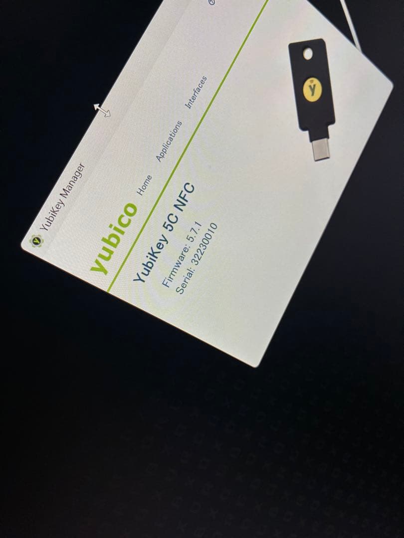 yubikey 5C NFC USB-C ②
