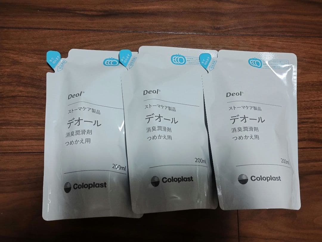 デオール消臭潤滑剤つめかえ用200ml×3パック