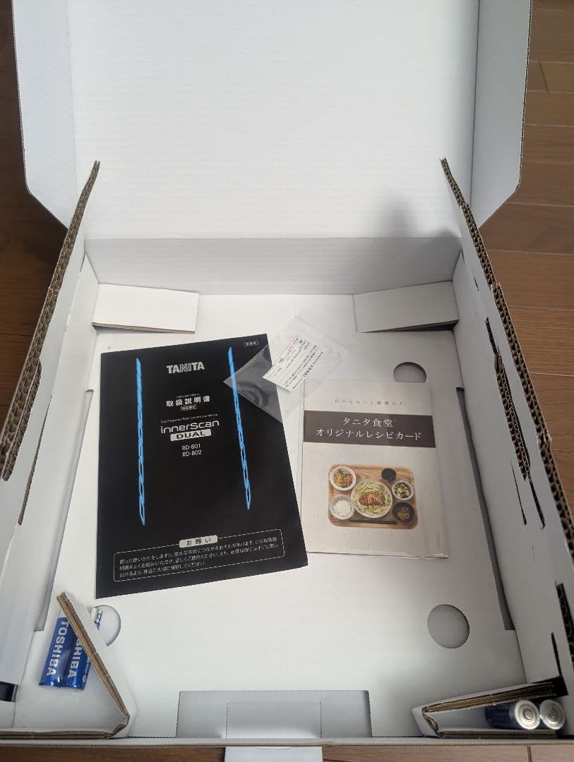 新品 タニタ 左右部位別体組成計 インナースキャンデュアル RD-801