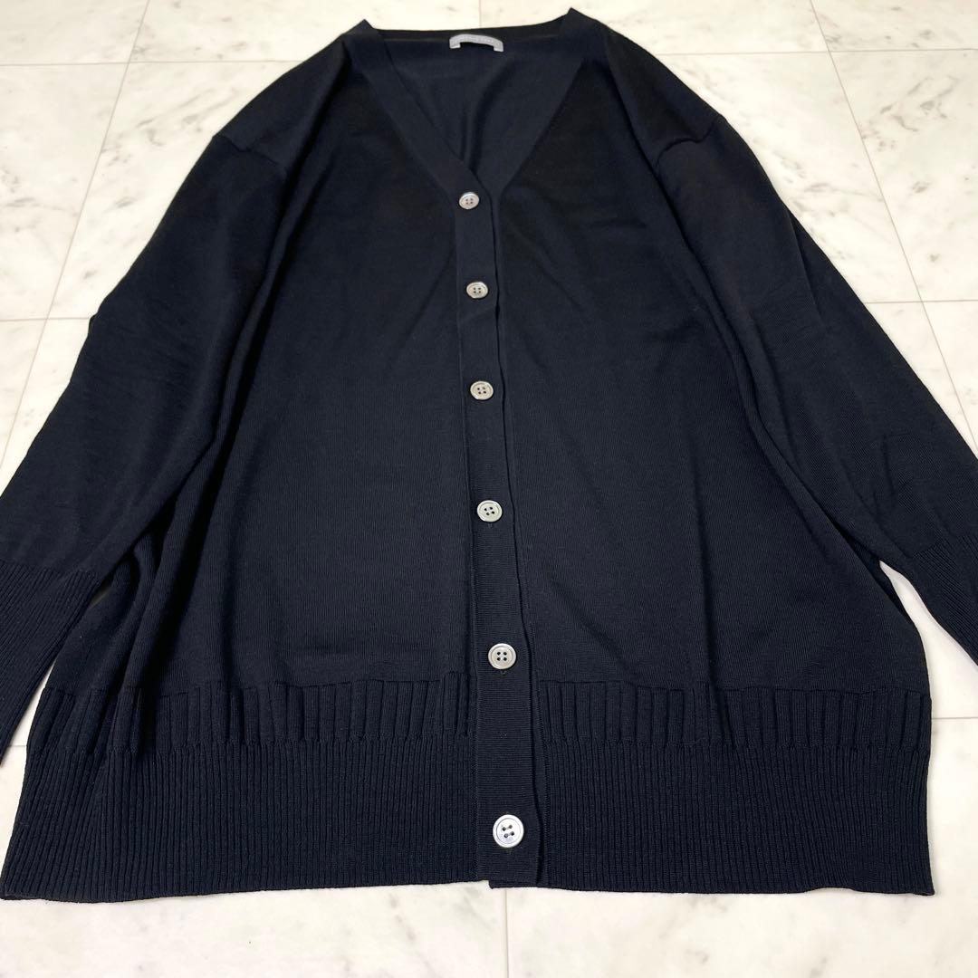 専用【極美品】セオリーリュクス 23AW Imogen ウールカーディガン黒40