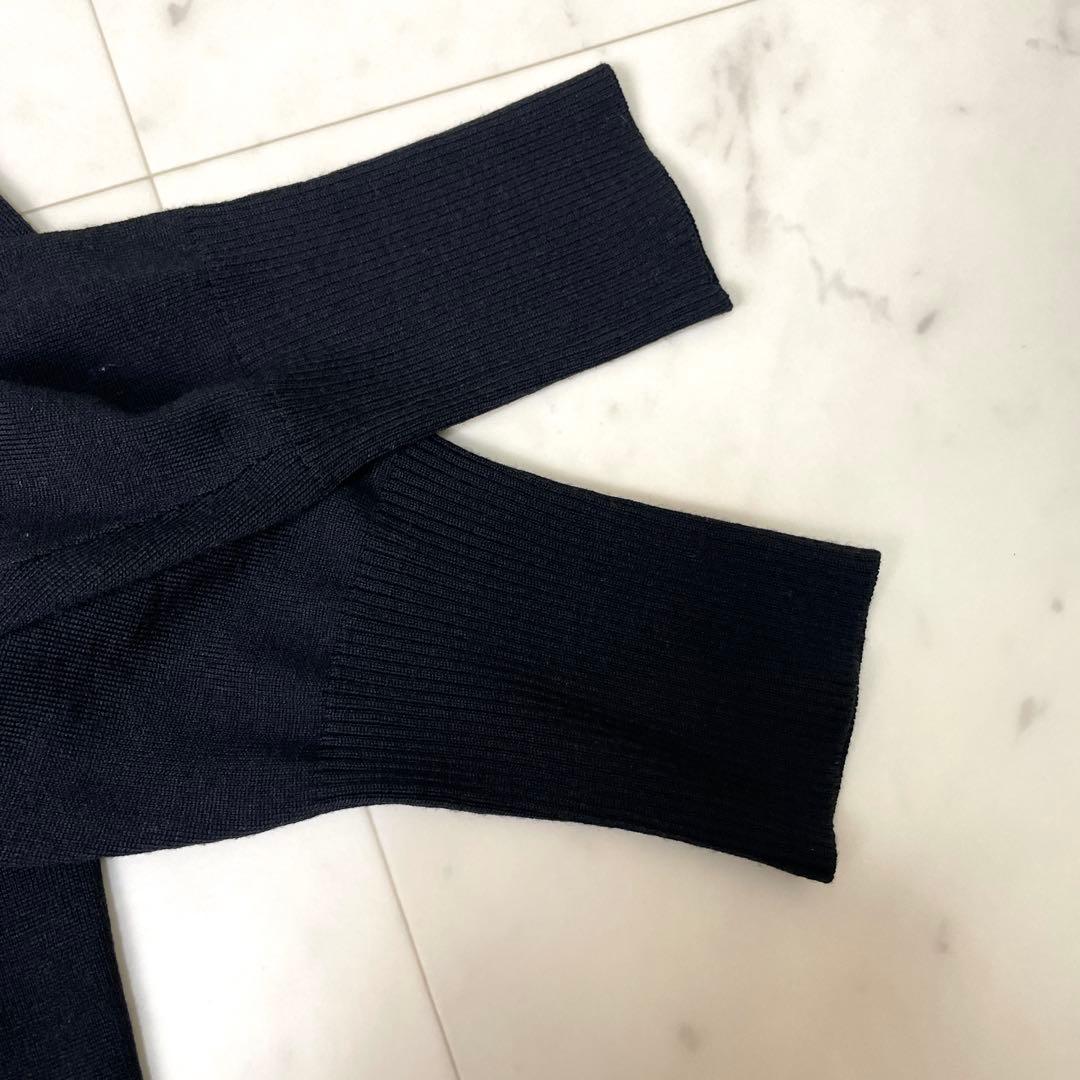 専用【極美品】セオリーリュクス 23AW Imogen ウールカーディガン黒40