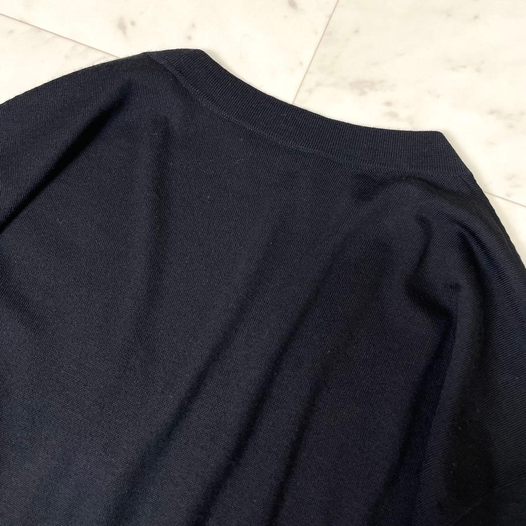 専用【極美品】セオリーリュクス 23AW Imogen ウールカーディガン黒40