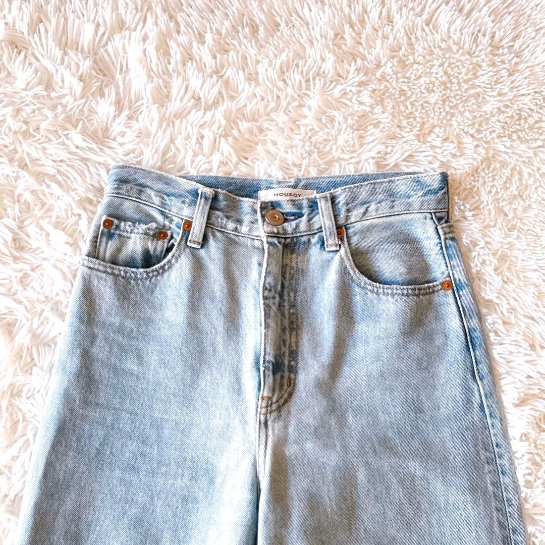 MOUSSY マウジー HW 90S STRAIGHT デニム ハイウエスト