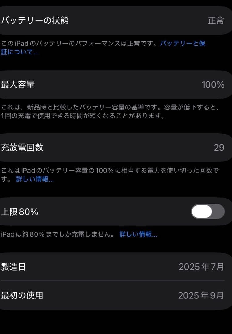 iPad 11インチ（A16チップ）Wi-Fiモデル 128GB ブルー