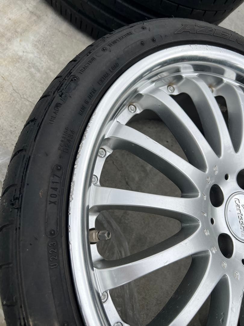 カールソンホイール　19インチ4本セット19×9 1/2J 19×8 1/2J