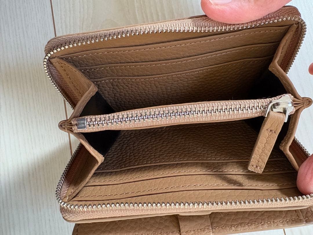 vasic ヴァジック 2つ折り財布 ラウンドミニ レザー