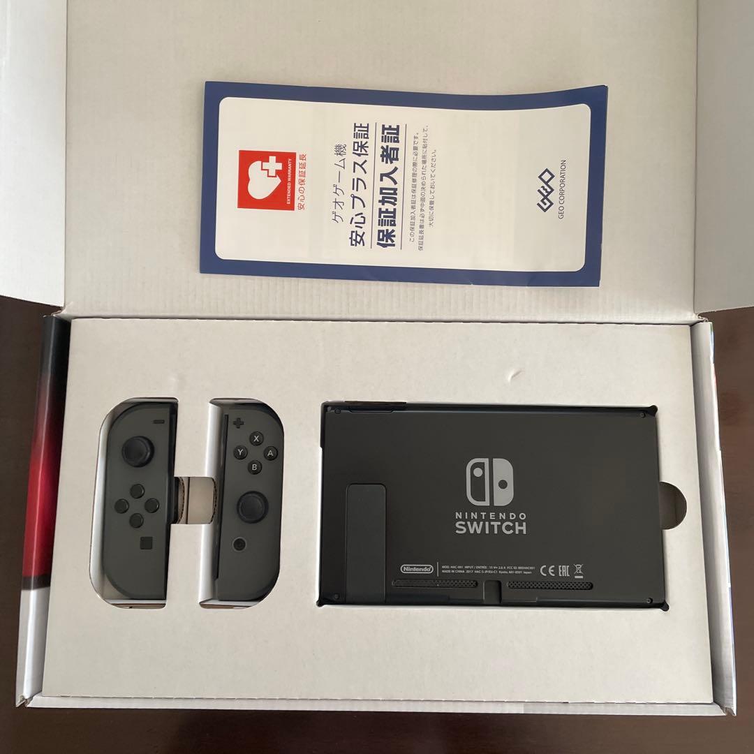 Nintendo Switch 本体 グレー Joy-Con付き