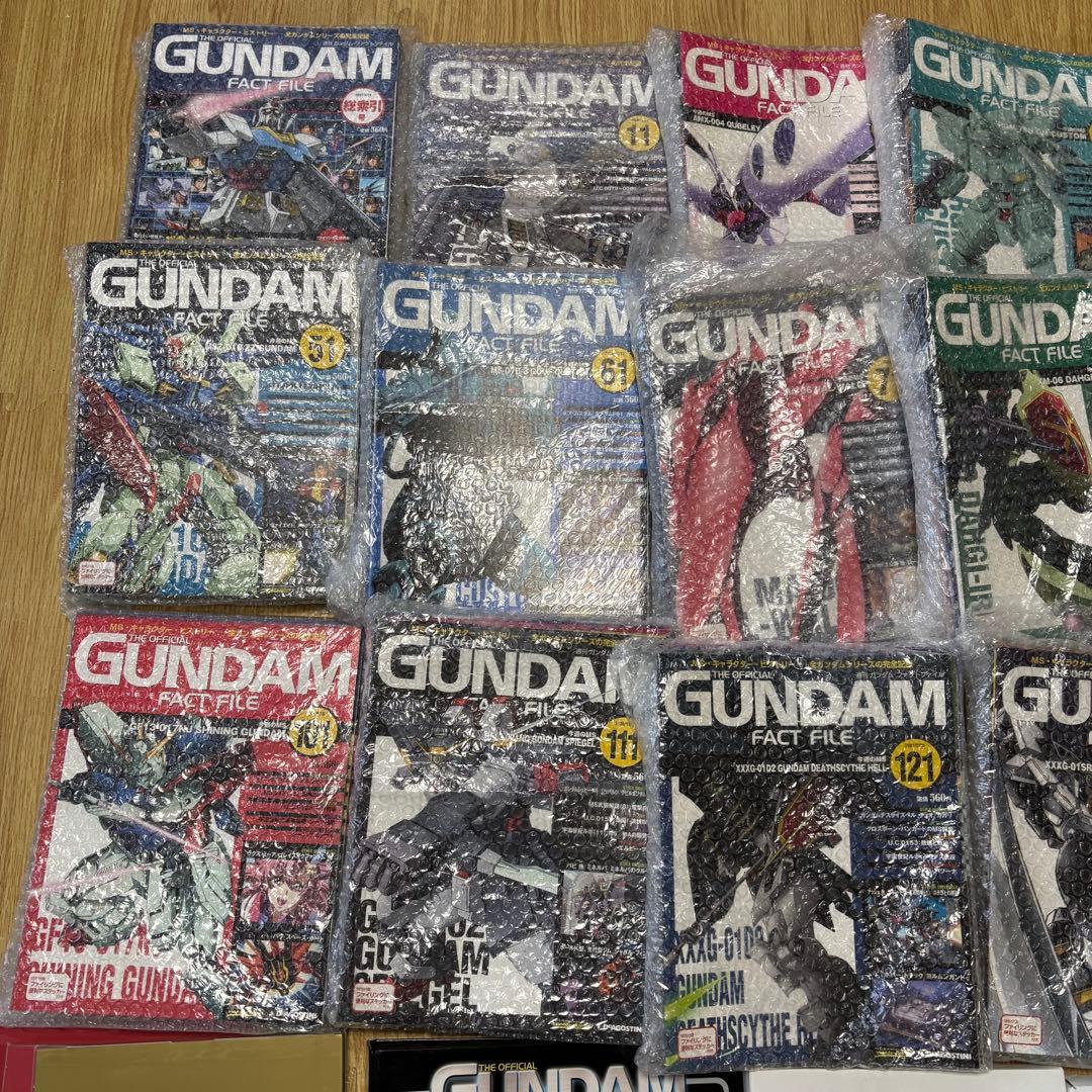 美品 完品級 GUNDAM 全巻　デアゴスティーニガンダムファクトファイル