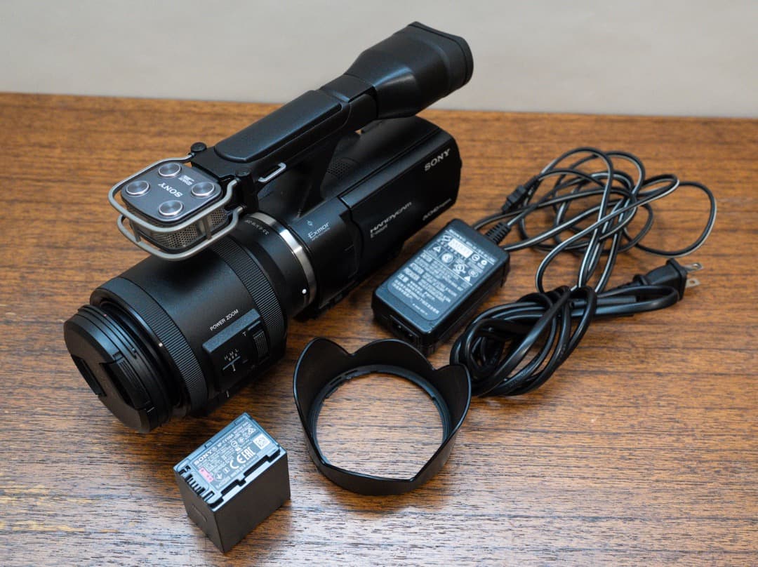 【良品】SONY NEX-VG30 ボディ APS-C 動作確認済み