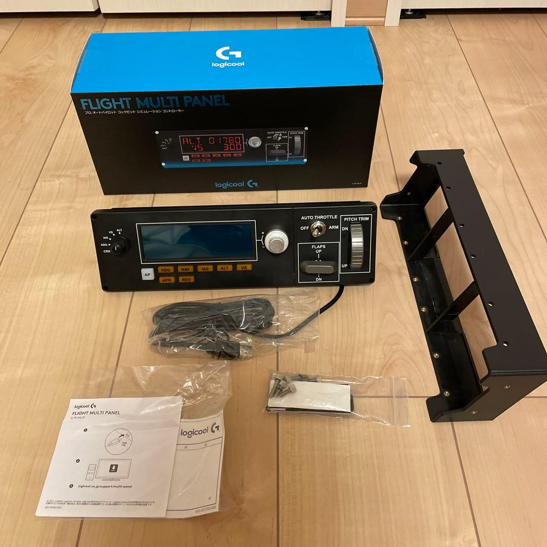 【美品】Logicool G フライトマルチパネル