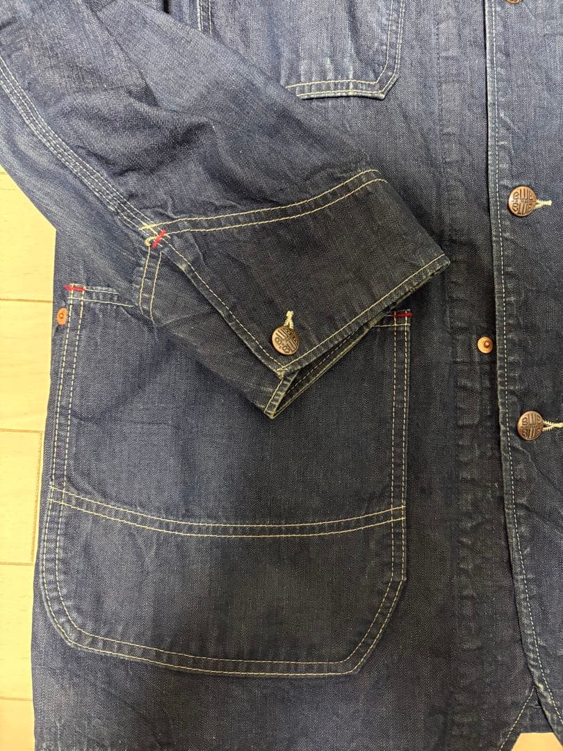 【Blue Blue】 デニムカバーオール　size3