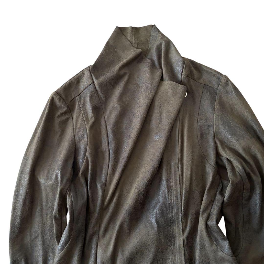 grunge fade design jacket y2k EKAM 似