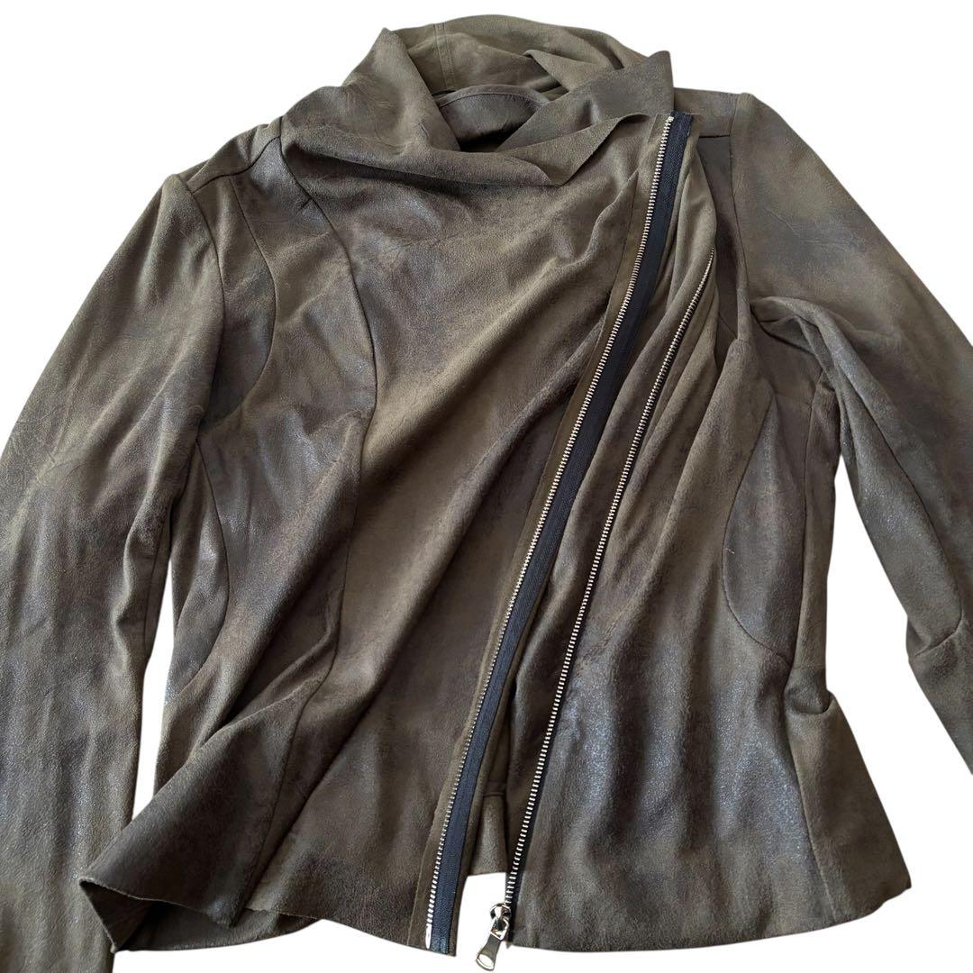 grunge fade design jacket y2k EKAM 似