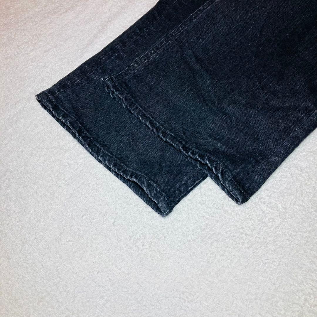 YANUK ヤヌーク JOAN 22 ルーズストレート ブラック 美品