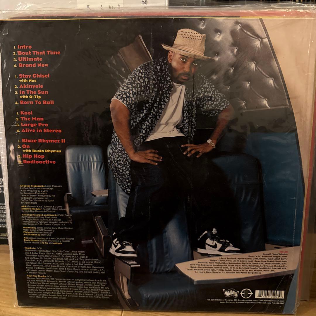 Large Professor 1st CLASS レコード　サイン入り