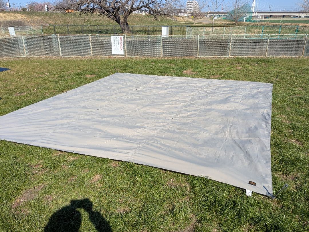 TATONKA（タトンカ）　TARP 1TC　425×445cm　サンドベージュ