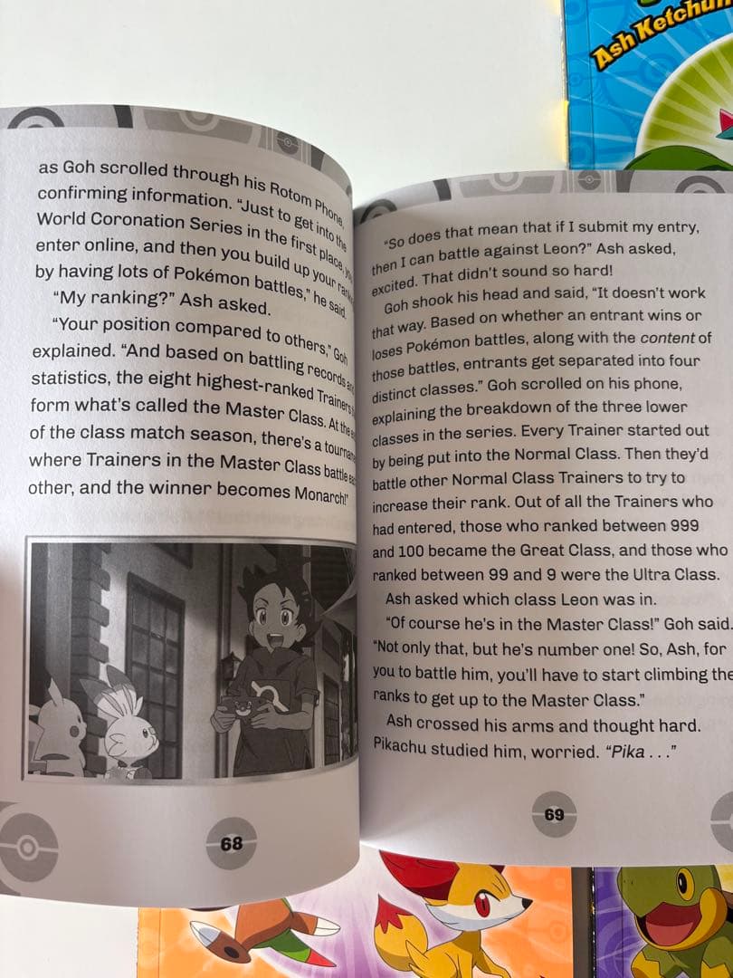 Pokemon English Chapter Book (4冊) セット