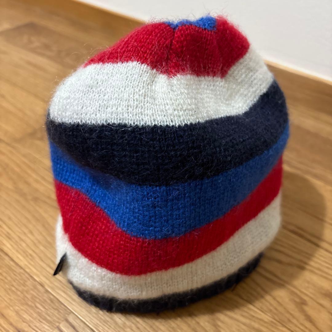 【ビンテージ美品】Supreme マルチストライプ　リバーシブルニット帽