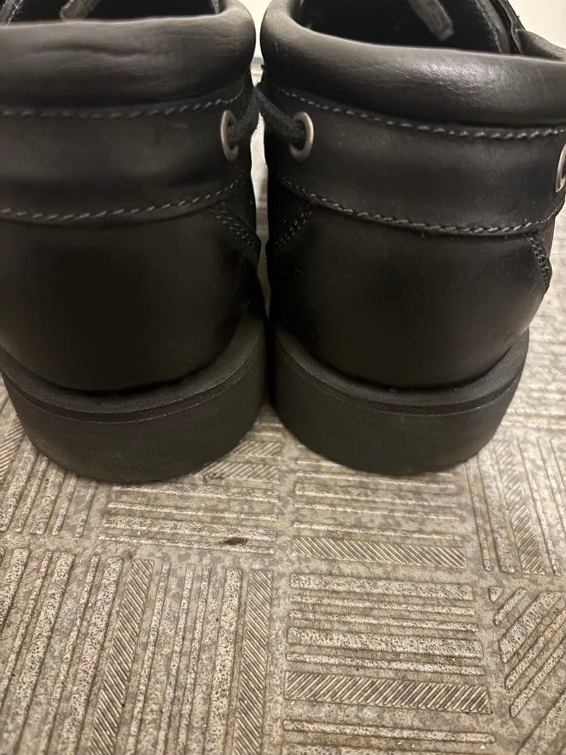 定番人気Timberland3-EyeClassic Lug ブラック モカシン