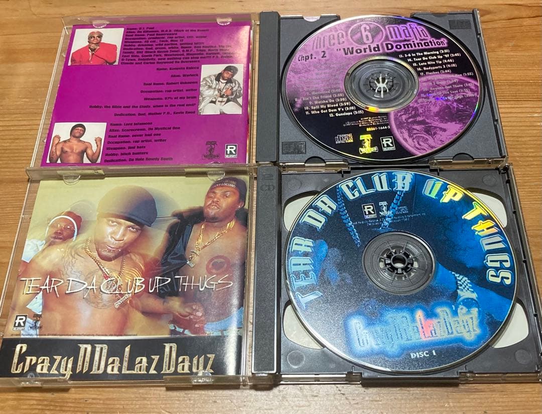 g-rap Three 6 Mafia 2枚セット CD