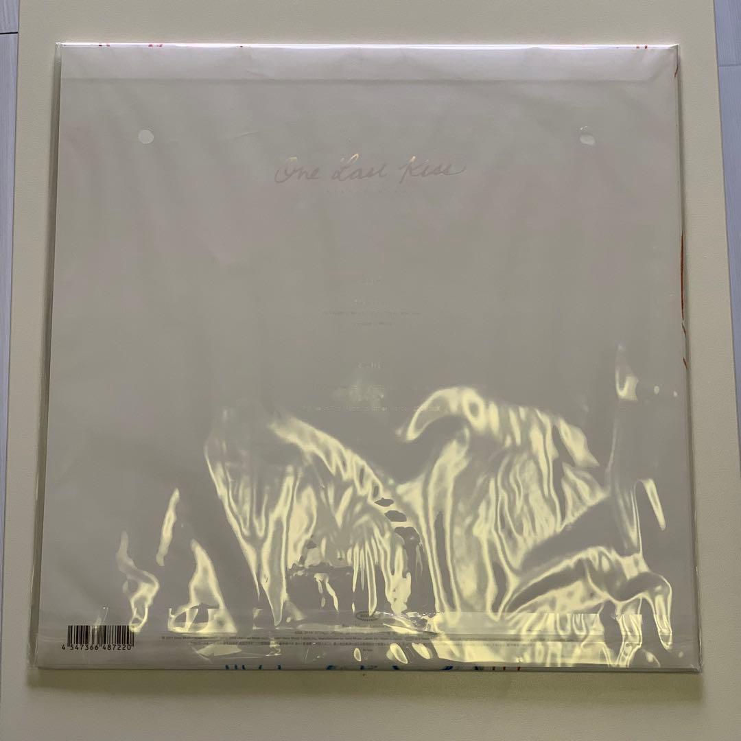 新品未開封　One Last Kiss レコード 綾波レイ ジャケット