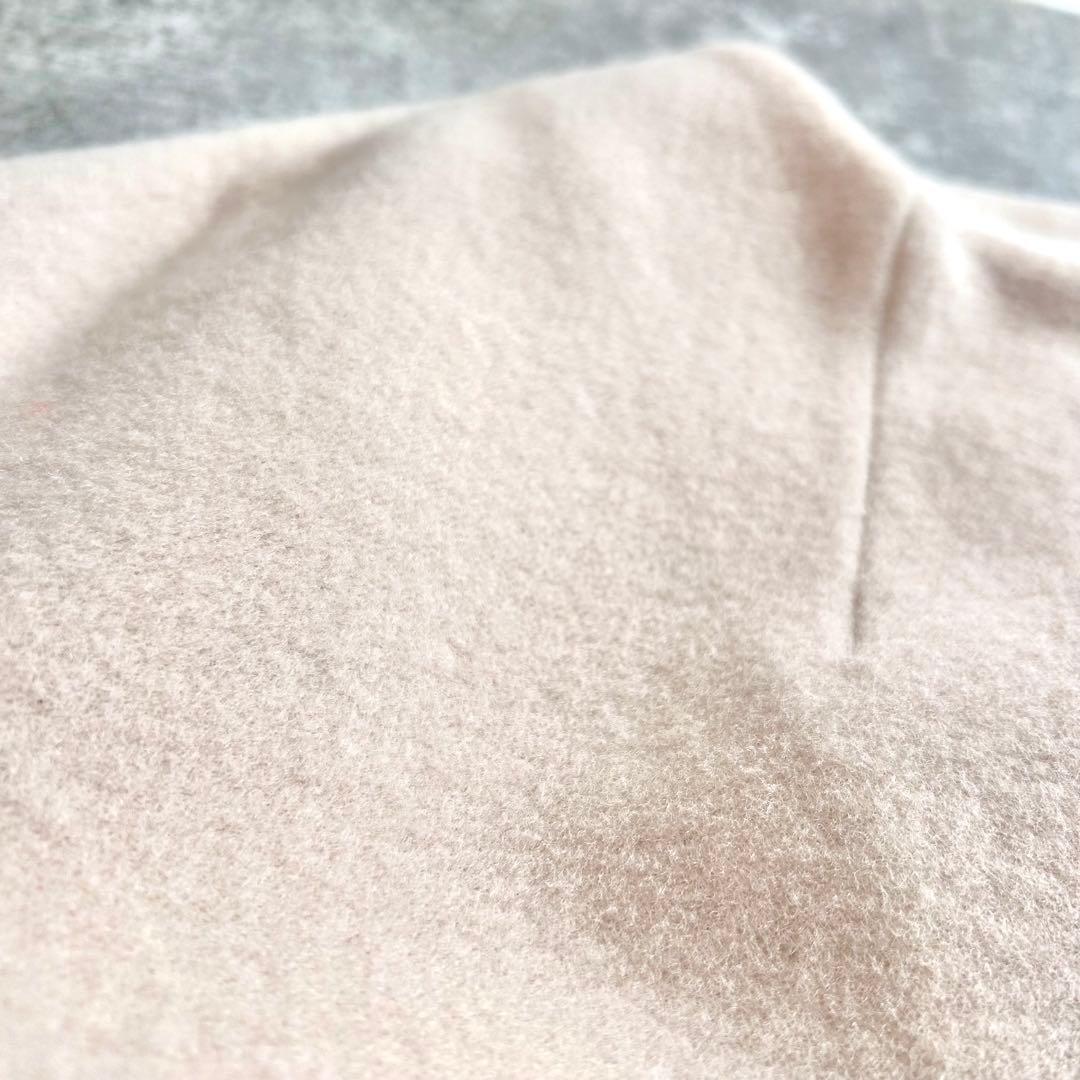⭐️美品⭐️ トゥモローランド ボールジィ　ウールモッサ　ノーカラーコート　ベージュ