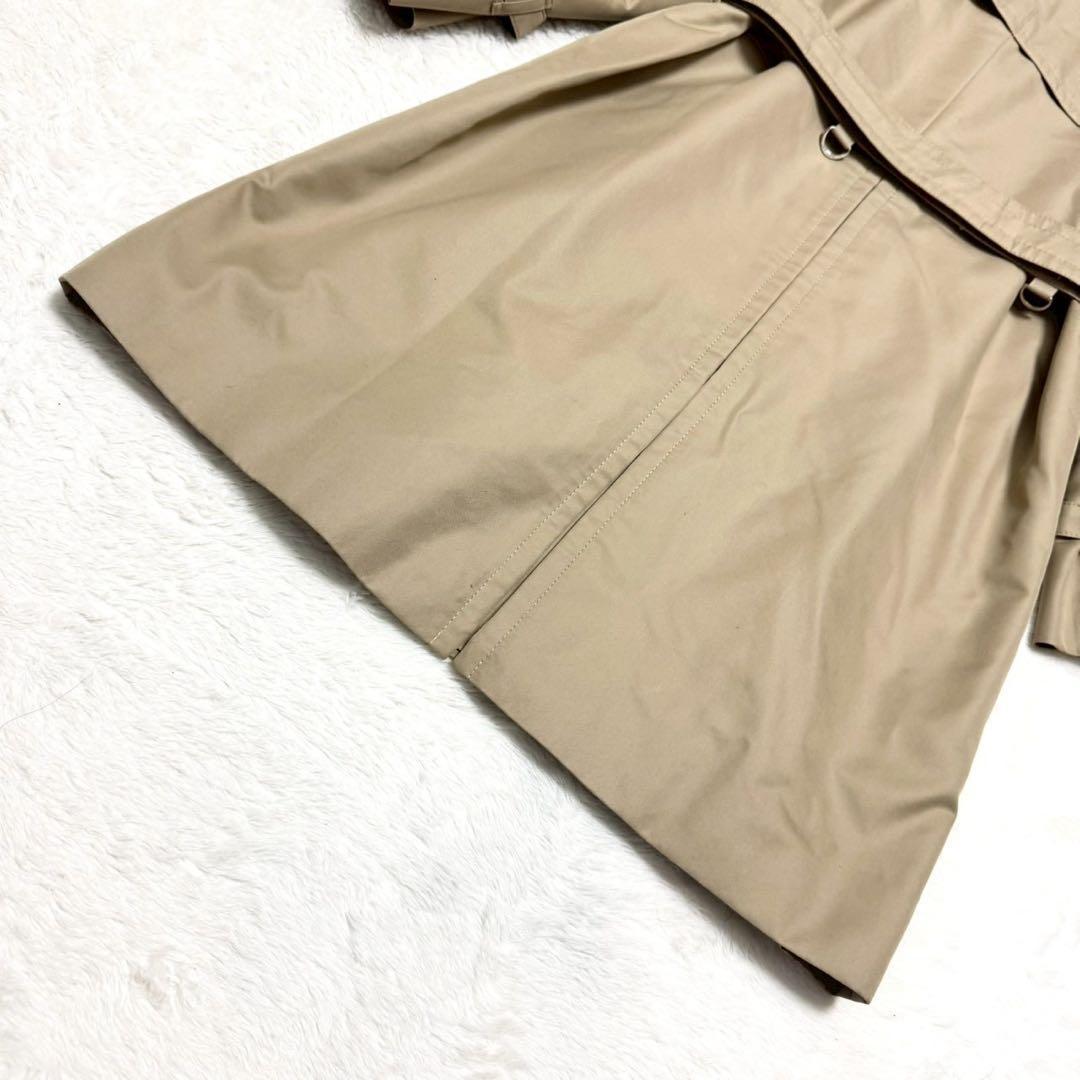 美品✨ アクアスキュータム トレンチコート ブルー ライナー付 ベージュ 8
