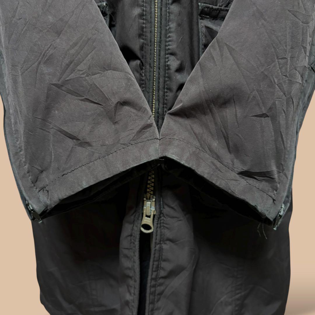 00s英国製BarbourバブアーインターナショナルコートデッキコートブラックM