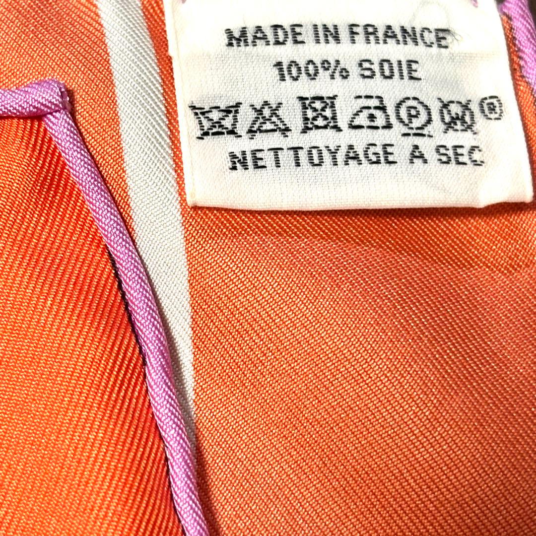 HERMES エルメス スカーフ バンダナ 馬銜 カレ 90 シルク100%
