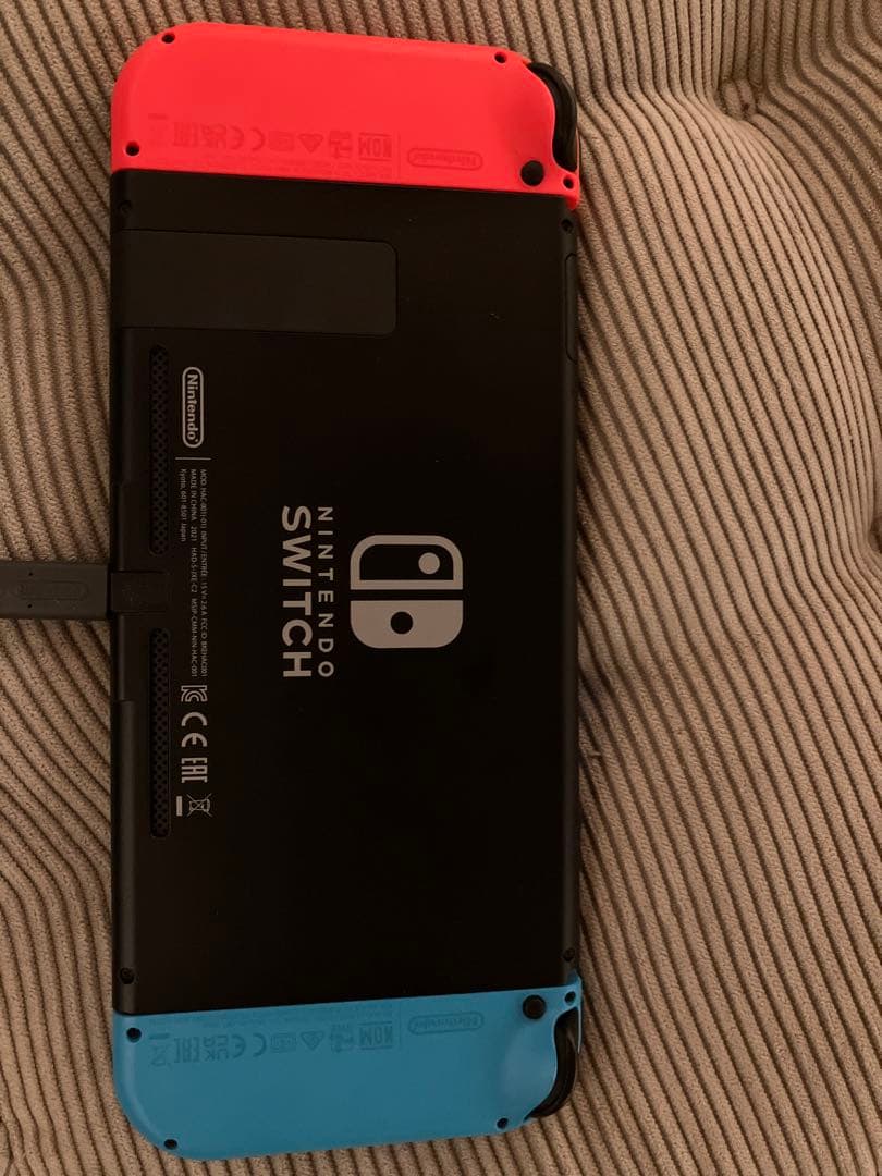 Nintendo switch 本体 joycon 充電器 美品　おまけ