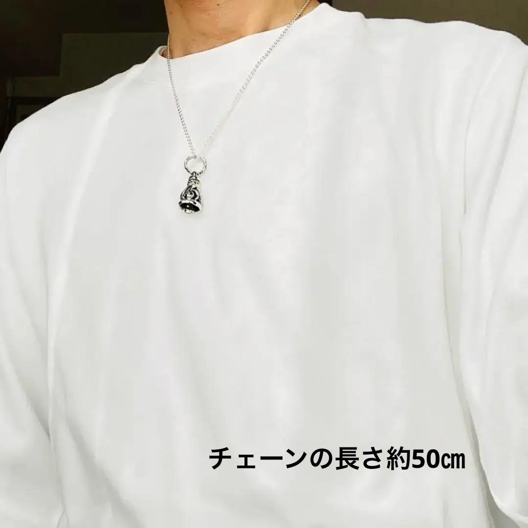 シルバー925 ペンダント ベル メンズ アクセサリー 鈴 スターリングシルバー