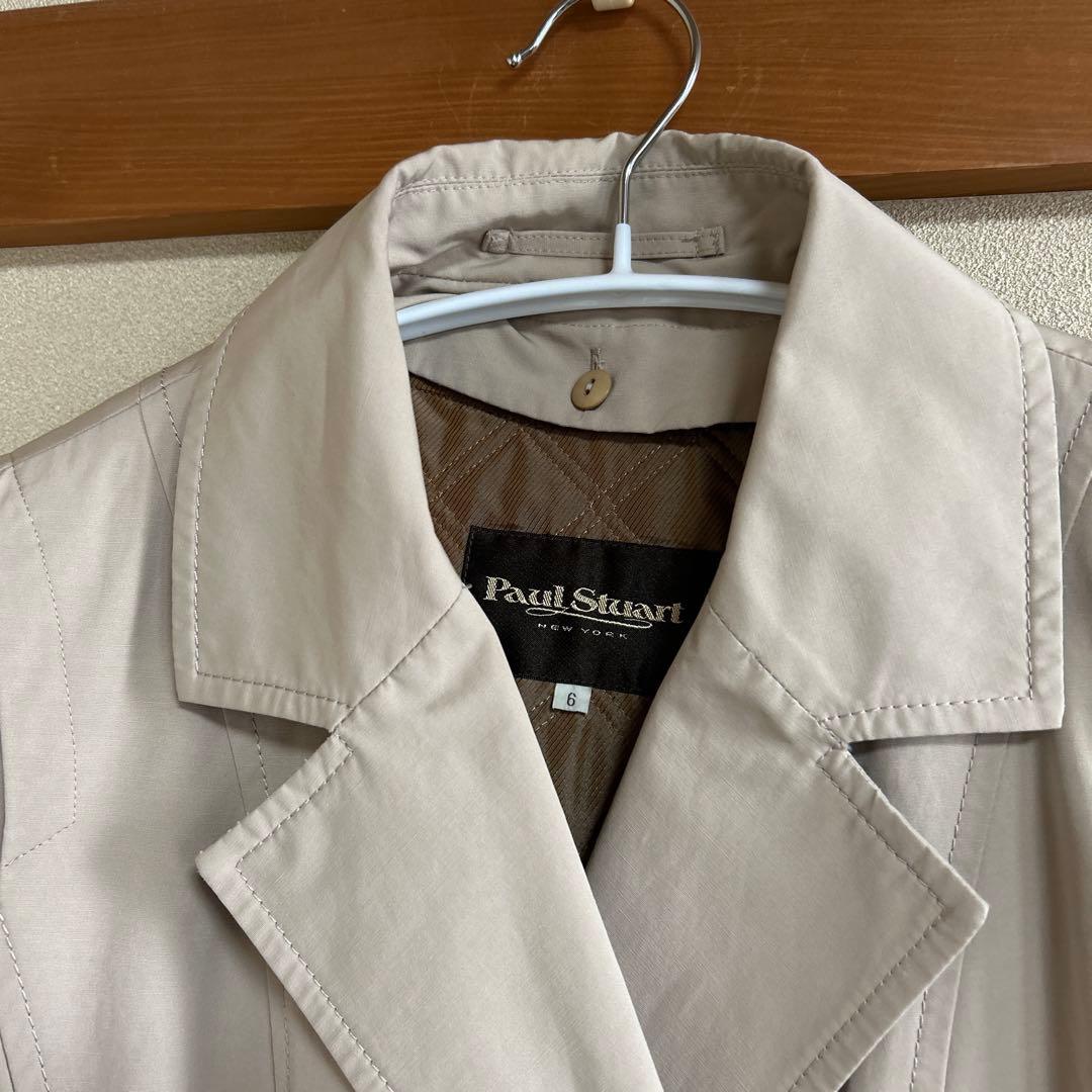 三陽商会 PaulStuart ライナー付きトレンチコート 極美品